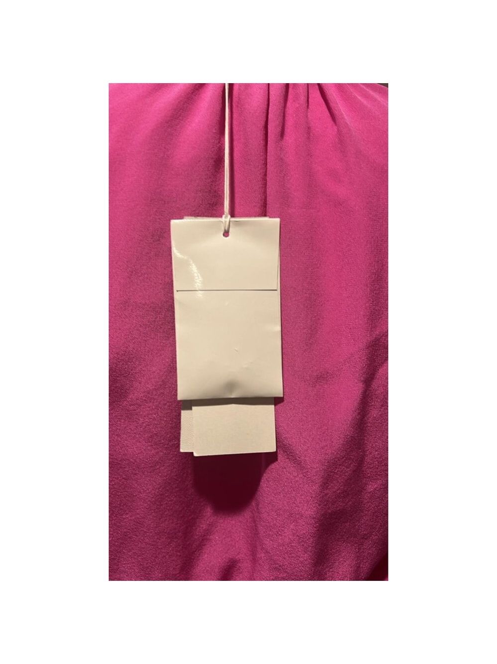 Stella McCartney Pink Asymmetrical Silk Midi Dress Size 4 (42) - Picture 11 of 11
